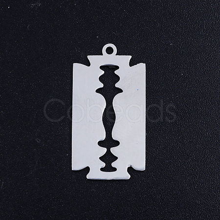 Tarnish Resistant 201 Stainless Steel Pendants STAS-S105-JN384-1-1