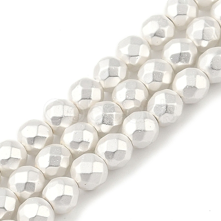 Electroplated Synthetic Non-Magnetic Hematite Beads Strands G-U003-13C-1