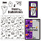 Custom PVC Plastic Clear Stamps, for DIY Scrapbooking, Photo Album Decorative, Cards Making, Pumpkin Pattern, 160x110x3mm