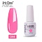 8ml Special Nail Gel, for Nail Art Stamping Print, Varnish Manicure Starter Kit, Hot Pink, Bottle: 25x66mm