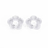 Transparent Acrylic Beads X-TACR-T003-17B-01-4
