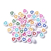 800Pcs 4 Style Acrylic Beads MACR-YW0001-17-5