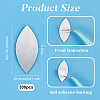 300Pcs Self-Adhesive Acrylic Mosaic Tiles DIY-OC0012-59B-2