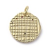 Brass Micro Pave Cubic Zirconia Pendants ZIRC-G157-03L-01G-2