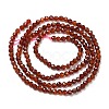 Natural Garnet Bead Strands G-G663-03-2mm-01-2