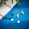 4Pcs Sterling Silver Pendants STER-PH0001-42-5