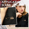 18Pcs 9 Styles Alloy Kilt Pins for Backpack Clothes JEWB-SC0001-91-6