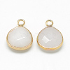 Natural White Jade Pendants G-Q963-04-2