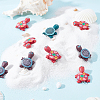 Handmade Polymer Clay Pendants PORC-SC0001-04-4