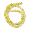 Natural Lemon Jade Beads Strands G-G0003-C02-C-3