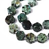 Natural African Turquoise(Jasper) Beads Strands G-P534-A26-02-3