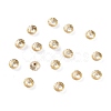 Rack Plating Brass Bead Cap KK-F827-02B-G-1