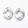 Spray Painted CCB Plastic Linking Rings CCB-R104-01A-03-2