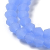 Imitation Jade Frosted Glass Bead Strands GLAA-F029-JM4mm-B04-3