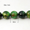 Natural Green Tiger Eye Beads Strands G-G099-8mm-6-1