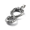 Tibetan Style Alloy Pendants TIBE-L012-039AS-07-2