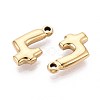 Ion Plating(IP) 304 Stainless Steel Pendants STAS-N109-261E-G-2