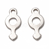 Non-Tarnish 201 Stainless Steel Charms STAS-I172-21P-1