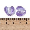 Handmade Silver Foil Lampwork Glass Beads LAMP-Q005-06A-2
