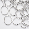 Alloy Open Back Bezel Pendants PALLOY-S121-84P-1