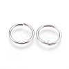 Tarnish Resistant 304 Stainless Steel Saw Cut Open Jump Rings STAS-P212-25P-21-3