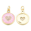 Natural Abalone Shell/Paua Shell Pendants KK-N227-109-3