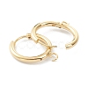 201 Stainless Steel Huggie Hoop Earring Findings STAS-P283-01F-G-2