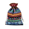 Ethnic Style Cotton & Linen Storage Bags ABAG-N008-10x14-B01-4