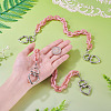 2Pcs Acrylic Link Bag Extender Chains HJEW-TAC0140-6