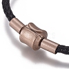 Braided 304 Stainless Steel Wire European Style Bracelets Making AJEW-D047-02A-01CG-4