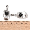 Natural Obsidian Pendants GG-CBA0251-04P-07-3