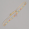Adjustable Nylon Cord Braided Bead Bracelets BJEW-C011-08E-3