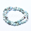 Natural Larimar Bead Strands X-G-E483-47-2