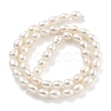 Natural Cultured Freshwater Pearl Beads Strands PEAR-P062-03C-3