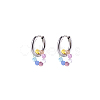 Bohemian 304 Stainless Steel Hoop Earrings IO7567-2-2