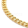 Brass Cable Chains Slider Bracelet for Women BJEW-G643-01G-2
