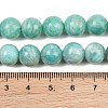 Natural Amazonite Beads Strands G-F461-12-10mm-01-11