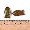 Natural Unakite Pendants G-N342-106I-3