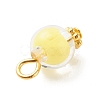 Transparent Acrylic Pendants PALLOY-JF01834-08-5