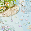 28Pcs 7 Colors Alloy Glass Pendants FIND-SC0015-31P-3