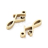 304 Stainless Steel Charms STAS-M327-02G-F-2