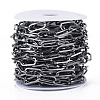Unwelded Iron Paperclip Chains CH-S125-12B-01-3