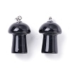 Natural Obsidian Pendants G-M380-B07-P-2