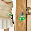 SUNNYCLUE DIY Saint Patrick's Day Keychain Making Kit DIY-SC0023-16-5