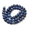 Natural Lapis Lazuli Beads Strands G-G344-A09-8mm-3