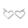 Brass Micro Pave Cubic Zirconia Pendants KK-E068-VB181-1