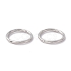 Non-Tarnish 304 Stainless Steel Open Jump Rings STAS-C040-01D-P-4