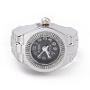 201 Stainless Steel Stretch Watchband Finger Ring Watches WACH-G018-03P-03-1
