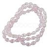 Electroplate Glass Beads X-GC885Y-6-2