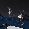 L Shaped Acrylic Watch Display Stands ODIS-WH0086-081B-4